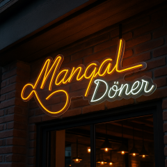 İşletmenize Özel Neon Işıklı Yazı & Tabela