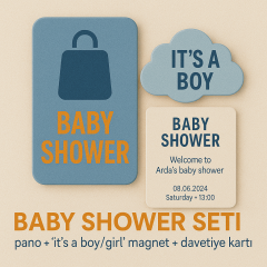 Baby Shower Seti