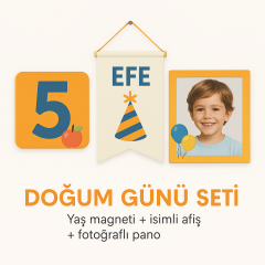Çocuk Doğum Günü Seti