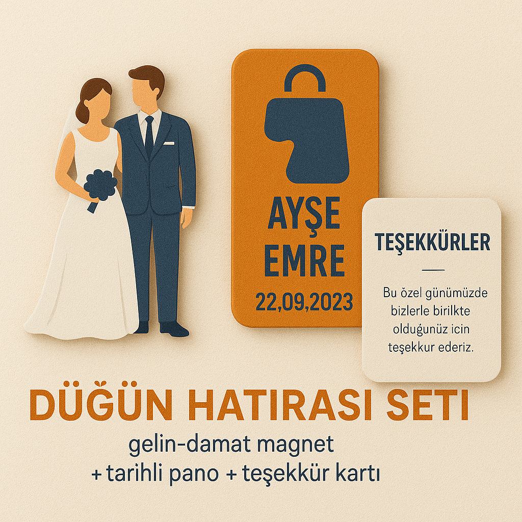 Düğün Hatırası Seti