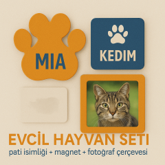 Evcil Hayvan Seti - Kedi