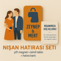 Nişan Hatırası Seti